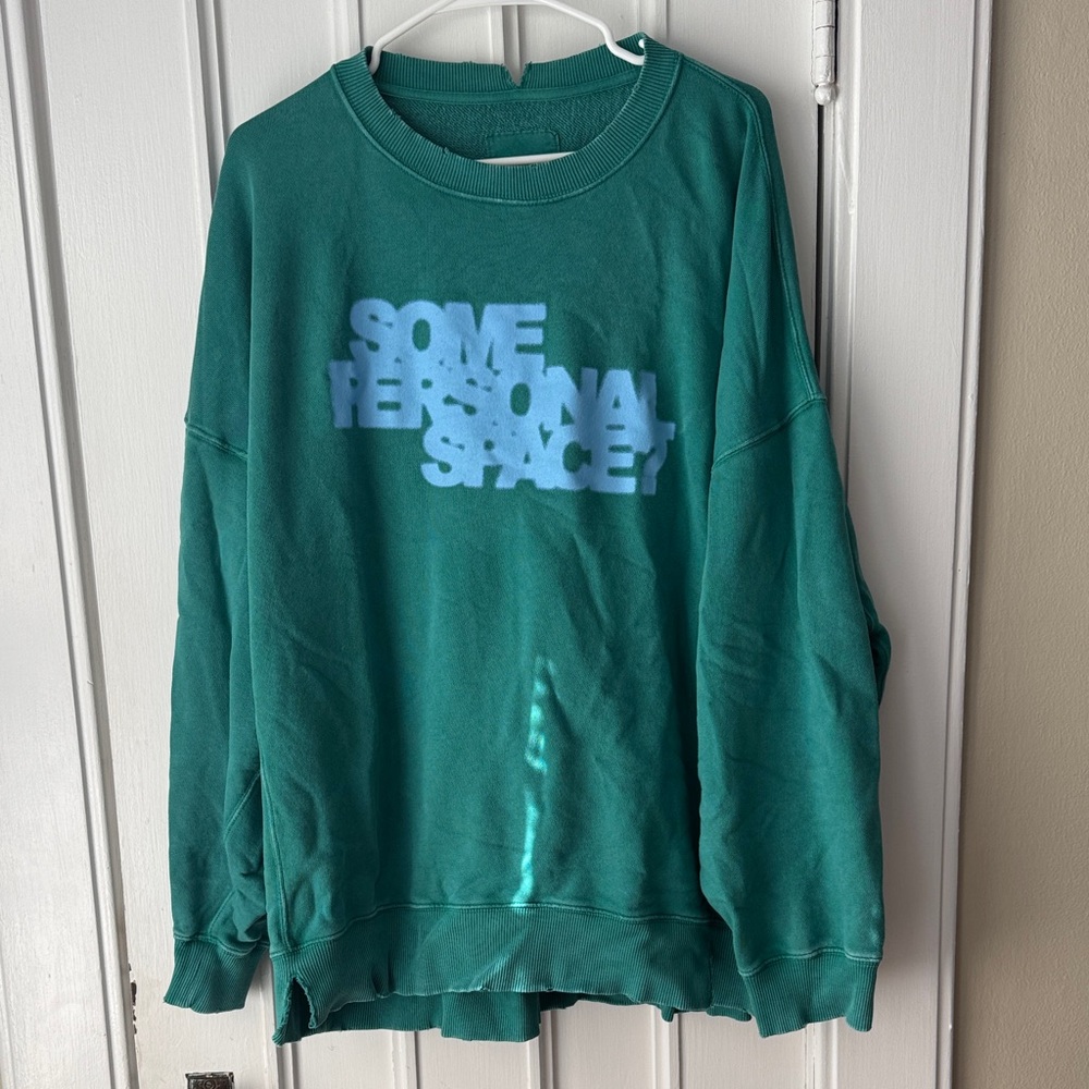 Aerie Graphic Crew Neck Sweatshirt